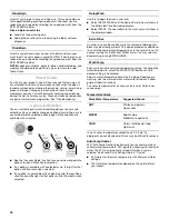 Предварительный просмотр 16 страницы Whirlpool WFW8300SW - Duet Sport Washer Use And Care Manual