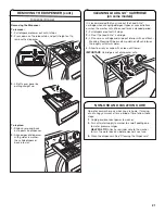 Предварительный просмотр 21 страницы Whirlpool WFW8540FW1 Use & Care Manual