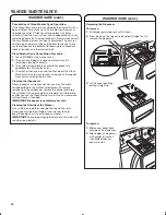 Предварительный просмотр 14 страницы Whirlpool WFW86HEBC Use And Care Manual