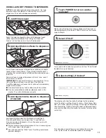 Предварительный просмотр 11 страницы Whirlpool WFW87HE Use & Care Manual