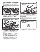 Предварительный просмотр 10 страницы Whirlpool WFW88HE Use And Care Manual