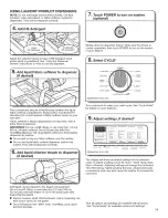 Предварительный просмотр 11 страницы Whirlpool WFW88HEAC1 Use & Care Manual