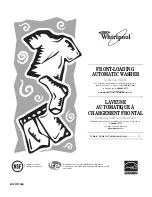 Предварительный просмотр 1 страницы Whirlpool WFW9250W Series Use And Care Manual