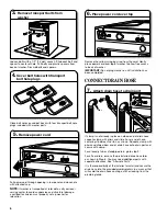 Предварительный просмотр 6 страницы Whirlpool WFW92HEFW Installation Instructions Manual