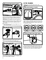 Предварительный просмотр 8 страницы Whirlpool WFW92HEFW Installation Instructions Manual