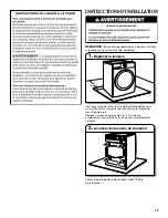 Предварительный просмотр 15 страницы Whirlpool WFW92HEFW Installation Instructions Manual