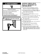 Предварительный просмотр 20 страницы Whirlpool WFW92HEFW Installation Instructions Manual