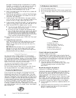 Preview for 12 page of Whirlpool WFW9300VU - Duet Diamond Dust Washer Use And Care Manual