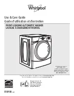 Предварительный просмотр 1 страницы Whirlpool  WFW9351YW Use And Care Manual