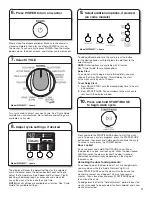 Предварительный просмотр 11 страницы Whirlpool  WFW9351YW Use And Care Manual