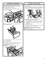 Предварительный просмотр 13 страницы Whirlpool  WFW9351YW Use And Care Manual