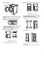 Предварительный просмотр 5 страницы Whirlpool WFW9450WR - ADA COMPLIANT 4.4 CF 12 CYCLESTEMPS 1300 RPM CHROME KNOB Use And Care Manual