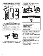 Предварительный просмотр 6 страницы Whirlpool WFW9450WR - ADA COMPLIANT 4.4 CF 12 CYCLESTEMPS 1300 RPM CHROME KNOB Use And Care Manual