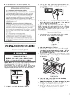 Предварительный просмотр 7 страницы Whirlpool WFW9450WR - ADA COMPLIANT 4.4 CF 12 CYCLESTEMPS 1300 RPM CHROME KNOB Use And Care Manual