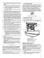 Предварительный просмотр 11 страницы Whirlpool WFW9450WR - ADA COMPLIANT 4.4 CF 12 CYCLESTEMPS 1300 RPM CHROME KNOB Use And Care Manual