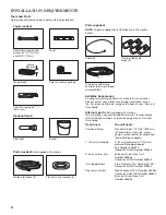 Предварительный просмотр 2 страницы Whirlpool WFW94HEAC Installation Instructions Manual