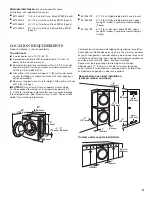 Предварительный просмотр 3 страницы Whirlpool WFW94HEAC Installation Instructions Manual