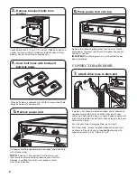 Предварительный просмотр 6 страницы Whirlpool WFW94HEAC Installation Instructions Manual