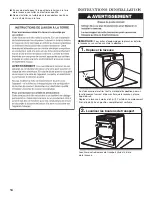 Предварительный просмотр 14 страницы Whirlpool WFW94HEAC Installation Instructions Manual