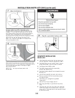 Предварительный просмотр 17 страницы Whirlpool WFW94HEX Series Technical Education