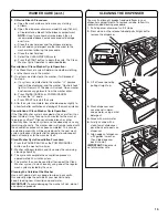 Предварительный просмотр 15 страницы Whirlpool WFW94HEXL Use And Care Manual