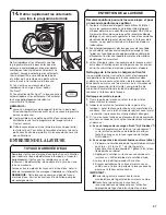 Preview for 37 page of Whirlpool WFW94HEXL Use And Care Manual