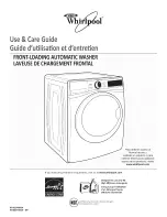 Whirlpool WFW94HEXL1 Use & Care Manual предпросмотр