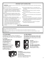 Предварительный просмотр 3 страницы Whirlpool WFW94HEXR Use And Care Manual