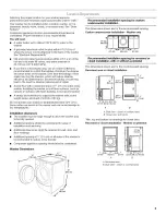 Предварительный просмотр 5 страницы Whirlpool WFW9500TC00 Use & Care Manual