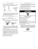 Предварительный просмотр 9 страницы Whirlpool WFW9500TC00 Use & Care Manual