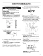 Предварительный просмотр 31 страницы Whirlpool WFW9500TC00 Use & Care Manual