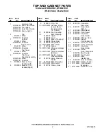 Предварительный просмотр 2 страницы Whirlpool WFW9500TC01 Parts List