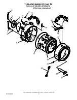 Предварительный просмотр 7 страницы Whirlpool WFW9500TC01 Parts List