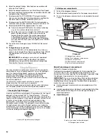 Предварительный просмотр 12 страницы Whirlpool  WFW9550WW Use & Care Manual