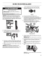 Предварительный просмотр 31 страницы Whirlpool  WFW9550WW Use & Care Manual