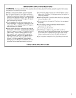 Preview for 3 page of Whirlpool WFW9620HBK0 Use And Care Manual