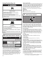 Preview for 14 page of Whirlpool WFW9620HBK0 Use And Care Manual