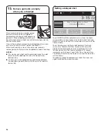 Preview for 16 page of Whirlpool WFW9620HBK0 Use And Care Manual