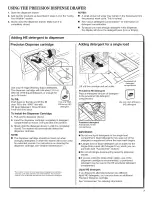 Предварительный просмотр 7 страницы Whirlpool WFW96HEAC0 Use & Care Manual