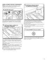 Предварительный просмотр 11 страницы Whirlpool WFW96HEAC0 Use & Care Manual