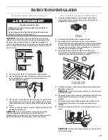 Предварительный просмотр 31 страницы Whirlpool WFW9700VW - Duet Steam -Front Load Washer Use And Care Manual