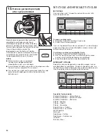 Предварительный просмотр 12 страницы Whirlpool WFW97HEXL Use And Care Manual