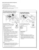 Предварительный просмотр 9 страницы Whirlpool WFW97HEXL0 Use & Care Manual