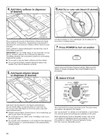 Предварительный просмотр 10 страницы Whirlpool WFW97HEXL0 Use & Care Manual