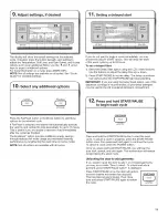 Предварительный просмотр 11 страницы Whirlpool WFW97HEXL0 Use & Care Manual