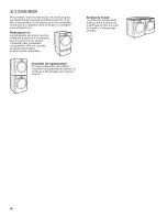 Предварительный просмотр 36 страницы Whirlpool WFW97HEXL0 Use & Care Manual