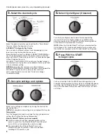 Preview for 8 page of Whirlpool WGD4616FW Use And Care Manual