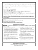 Preview for 3 page of Whirlpool WGD4870BW Installation Instructions Manual