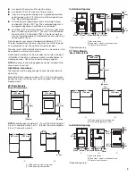 Preview for 5 page of Whirlpool WGD4870BW Installation Instructions Manual