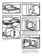 Предварительный просмотр 17 страницы Whirlpool  WGD4900XW Installation Instructions Manual